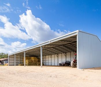 R & F Steel Buildings Feature   Oversized Bays   Lintel Bays