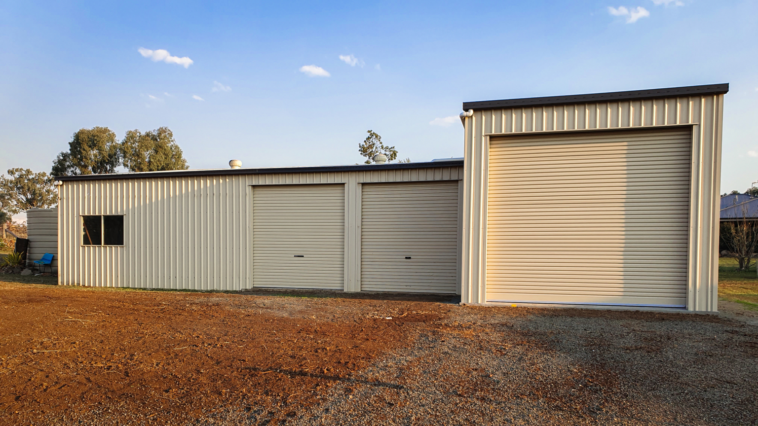 Custom Sheds - RF Steel Building