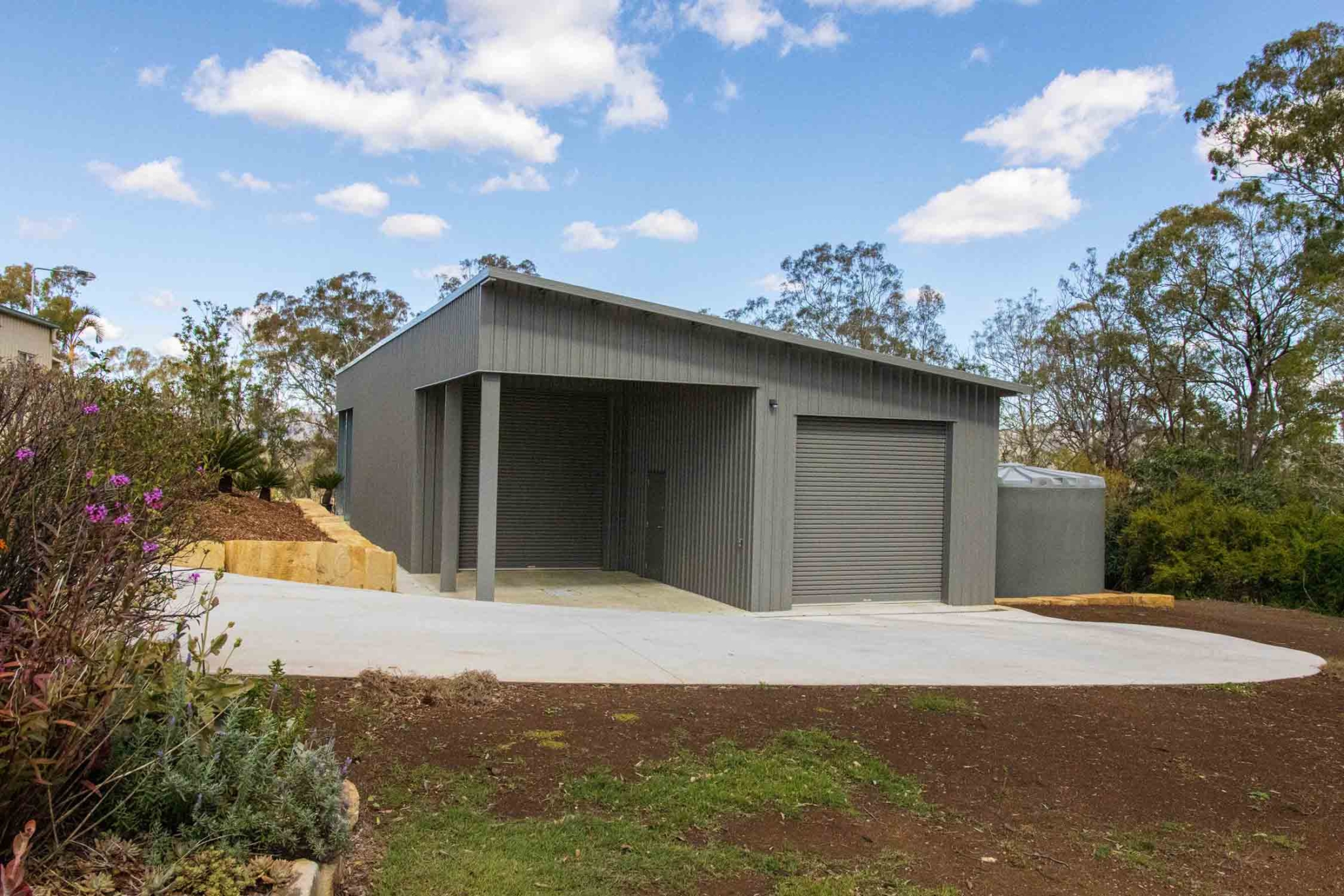 Skillion Sheds - RF Steel Building