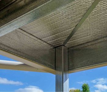 R & F Steel Buildings Feature - SHS Carport Posts for more useable space