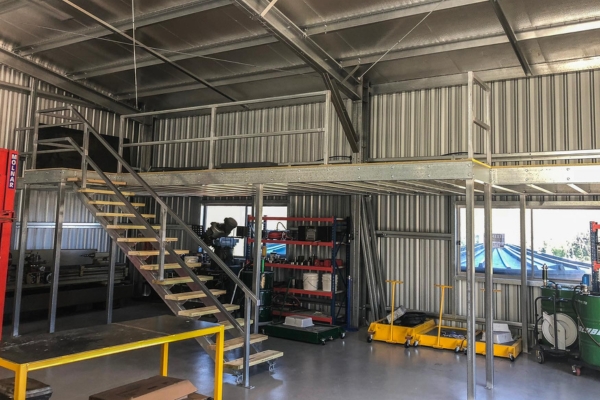 Custom Built Mezzanine Floor