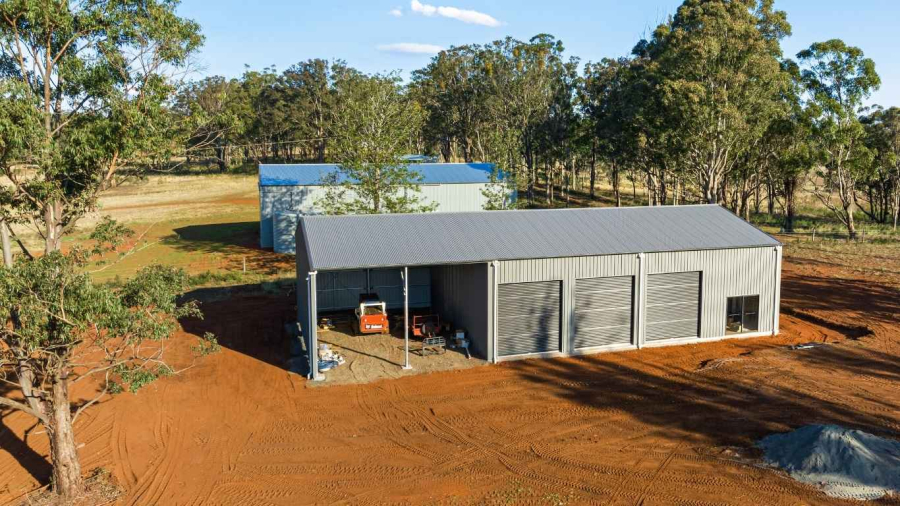 Custom Acreage Shed Multi-Purpose Built in Highfields Queensland